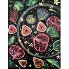 Fruits of the Sunlit Garden – Original Oil Painting by Marina Stognieva | Crimea | Picturesque Guide to Ukraine
